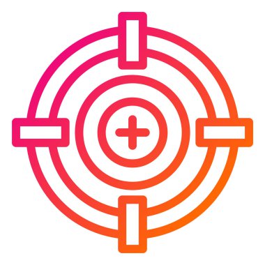 Hedef Vektör Simgesi Tasarım ResmiComment