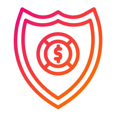 Kalkan Vektörü Simgesi Tasarım ResmiComment