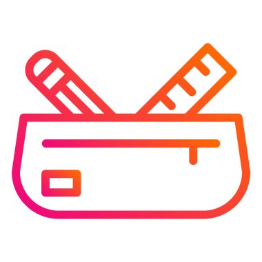 Kalem Davası Vektör Simgesi Tasarım İllüstrasyonu