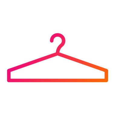 Askı Vektörü Simgesi Tasarım İllüstrasyonu