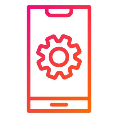 Uygulama Geliştirme Vektörü Simgesi Tasarım İllüstrasyonu