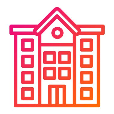 Yapı Vektörü Simgesi Tasarım İllüstrasyonu