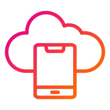 Tablet Vektör Simgesi Tasarım İllüstrasyonu