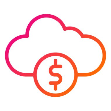 Madeni Para Vektörü Simgesi Tasarım İllüstrasyonu