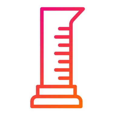 Mezuniyet silindiri Vektör Simgesi Tasarım İllüstrasyonu