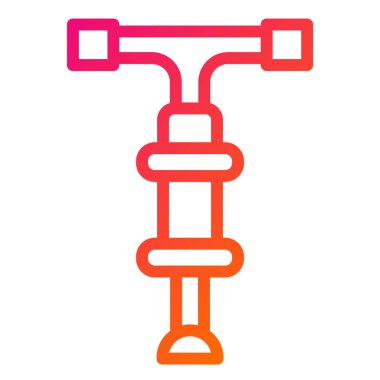 Pogo Vektör Simgesi Tasarım Çizimi