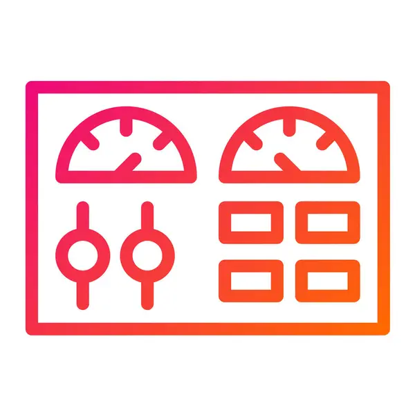 stock vector Control panel Vector Icon Design Illustration