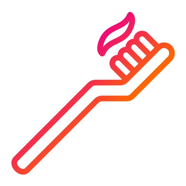 Stock vector Toothbrush Vector Icon Design Illustration