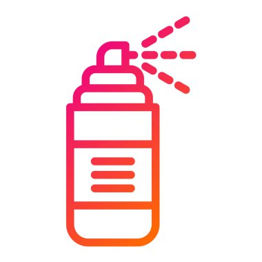 Boya spreyi Vektör Simgesi Tasarım Çizimi