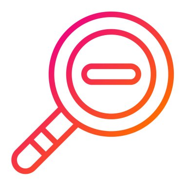 Uzaklaştır Vektör Simgesi Tasarım İllüstrasyonu