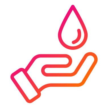 Su Vektörü Simgesi Tasarım İllüstrasyonunu Kaydet