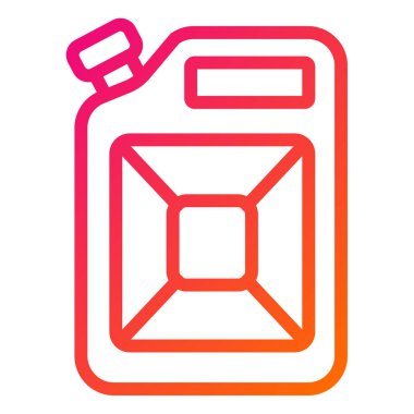 Eko yakıt Vektör Simgesi Tasarım İllüstrasyonu