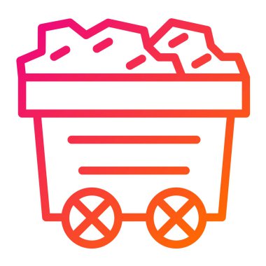 Mayın Vektörü Simgesi Tasarım İllüstrasyonu