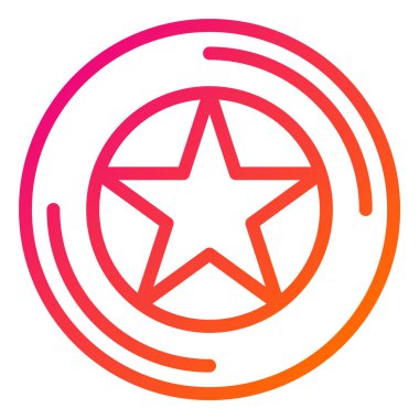 Frizbi Vektör Simgesi Tasarım İllüstrasyonu