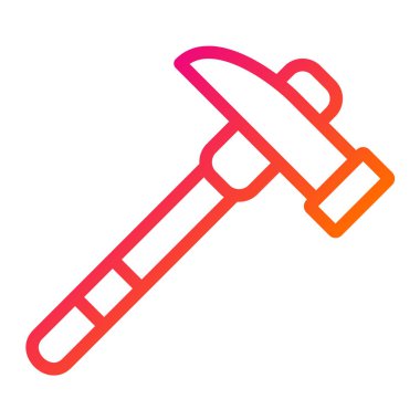 Çekiç Vektör Simgesi Tasarım Resmini Seç