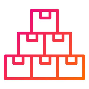 Hisse Vektörü Simgesi Tasarım İllüstrasyonu