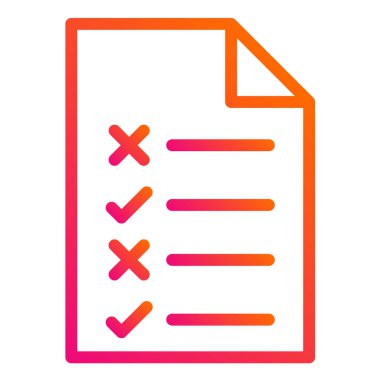 Vektör Simgesi Tasarım İllüstrasyonu Denemesi