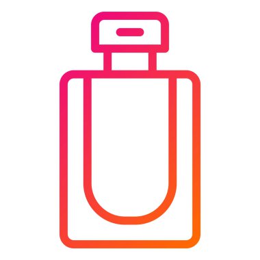 Parfüm Vektörü Simgesi Tasarım İllüstrasyonu