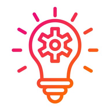 İcat Vektörü Simgesi Tasarım İllüstrasyonu