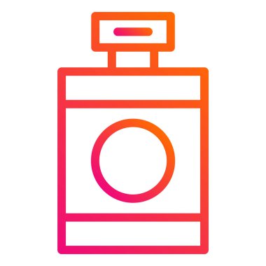 Parfüm Vektörü Simgesi Tasarım İllüstrasyonu