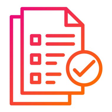 Onaylanmış Vektör Simgesi Tasarım İllüstrasyonu