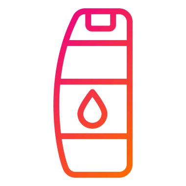 Şampuan Vektör Simgesi Tasarım İllüstrasyonu