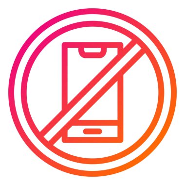 Telefon Vektörü Simgesi Tasarım İllüstrasyonu Yok