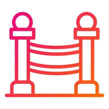 Vektör Simgesi Tasarım İllüstrasyonunu Sınırla