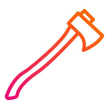 Axe Vektör Simgesi Tasarım İllüstrasyonu