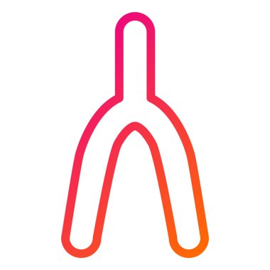 Lades Kemiği Vektör Simgesi Tasarım İllüstrasyonu