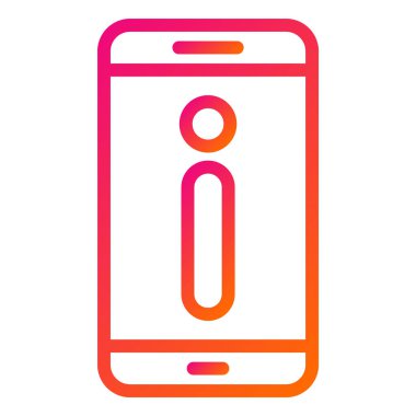 Bilgi Vektörü Simgesi Tasarım İllüstrasyonu