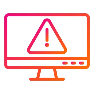 Hata Vektörü Simgesi Tasarım İllüstrasyonu