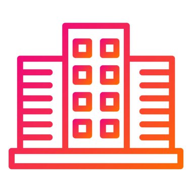 Yapı Vektörü Simgesi Tasarım İllüstrasyonu