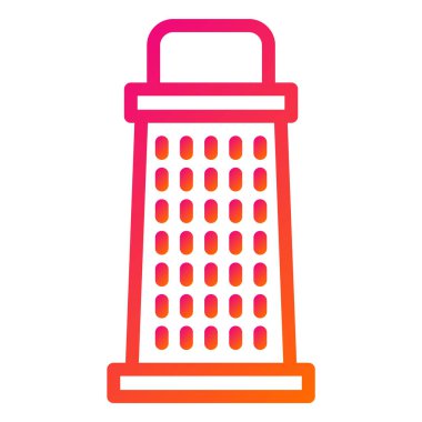 Grater Vektör Simgesi Tasarım İllüstrasyonu