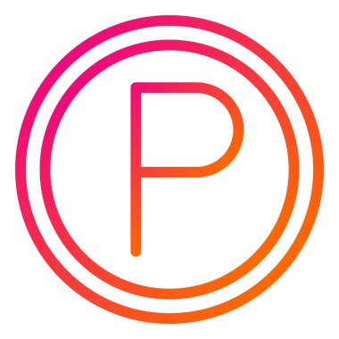 Park Vektörü Simgesi Tasarım İllüstrasyonu