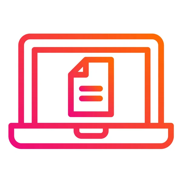 Rapor Vektörü Simgesi Tasarım İllüstrasyonu