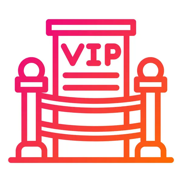 Vip Vector Icon Design Illustration — Stock Vector