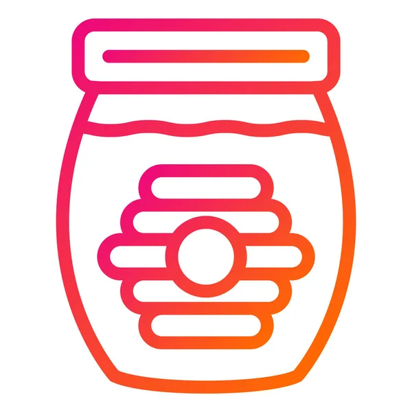 Honey Vector Icon Design — стоковый вектор