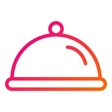 Cloche Vektör Simgesi Tasarım İllüstrasyonu