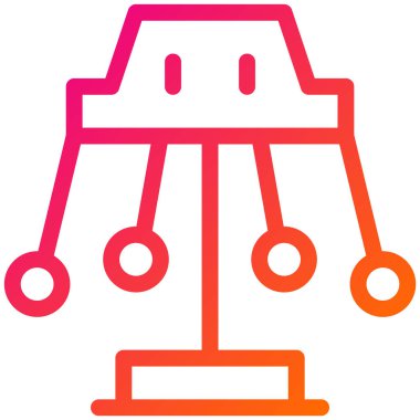 Swing Vektör Simgesi Tasarım İllüstrasyonu