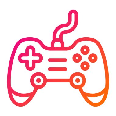 Oyun denetleyici Vektör Simgesi Tasarım İllüstrasyonu