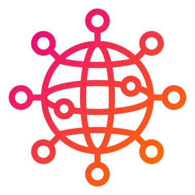 İnternet Bağlantısı Vektör Simgesi Tasarım İllüstrasyonu