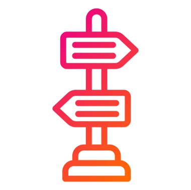 Yönetmen Vektör Simgesi Tasarım İllüstrasyonu