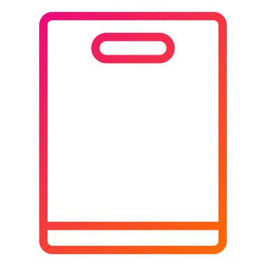 Kesme Kurulu Vektör Simgesi Tasarım İllüstrasyonu