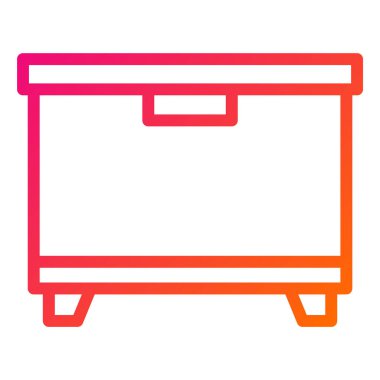 Dondurucu Vektör Simgesi Tasarım İllüstrasyonu