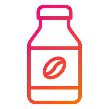 Şurup Vektörü Simgesi Tasarım İllüstrasyonu