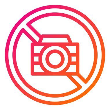 Kamera Vektörü Simgesi Tasarım İllüstrasyonu Yok