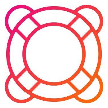 Cankurtaran Vektörü Simge Tasarımı Çizimi