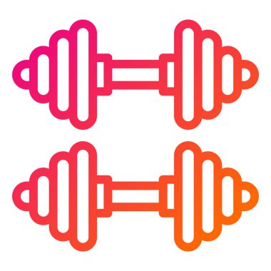 Halter Vektörü Simgesi Tasarım İllüstrasyonu