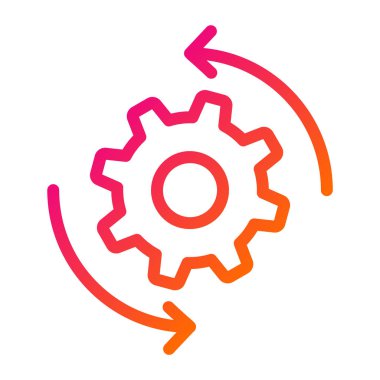 Agile Vektör Simgesi Tasarım İllüstrasyonu